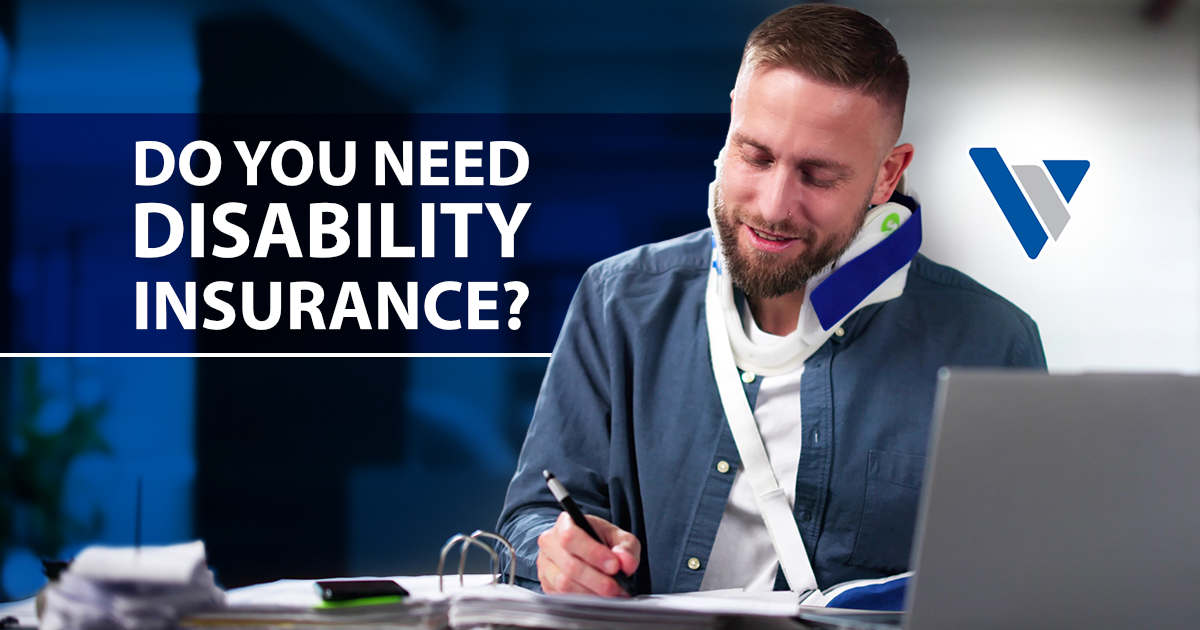 Image representing worker accident and disability compensation, featuring Virtus Wealth Management and highlighting the importance of having disability insurance.