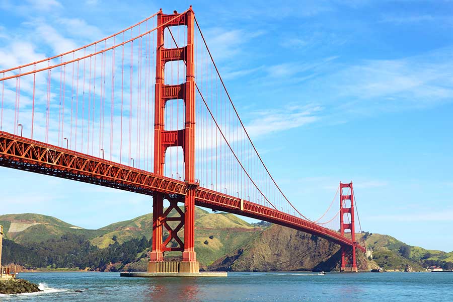 Golden Gate bridge, San Francisco