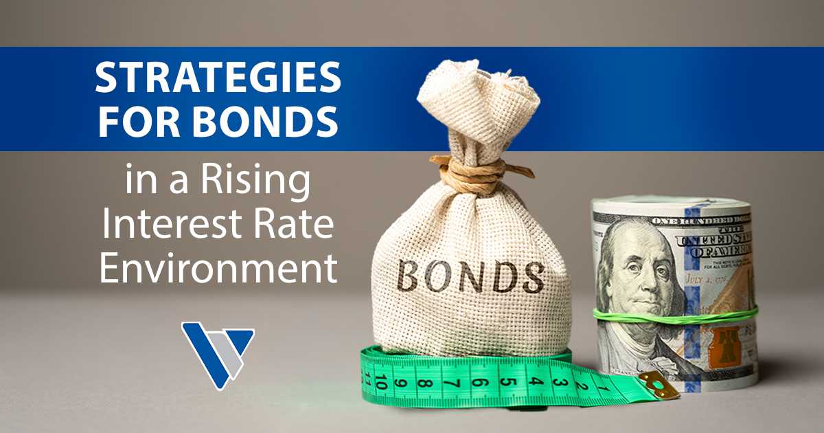 Image showing a money bag, bonds, and dollar bills, representing investments and financial securities. Featuring Virtus Wealth Management and highlighting “Strategies for Bonds in a Rising Interest Rate Environment,” emphasizing the differences between secured and unsecured bonds and effective approaches to manage returns amid changing rates.
