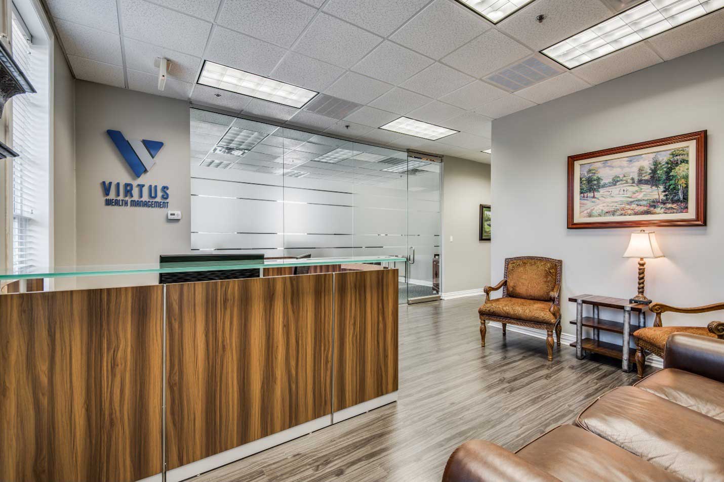 Virtus-Wealth-office-front-desk-1430x953 Front desk of office