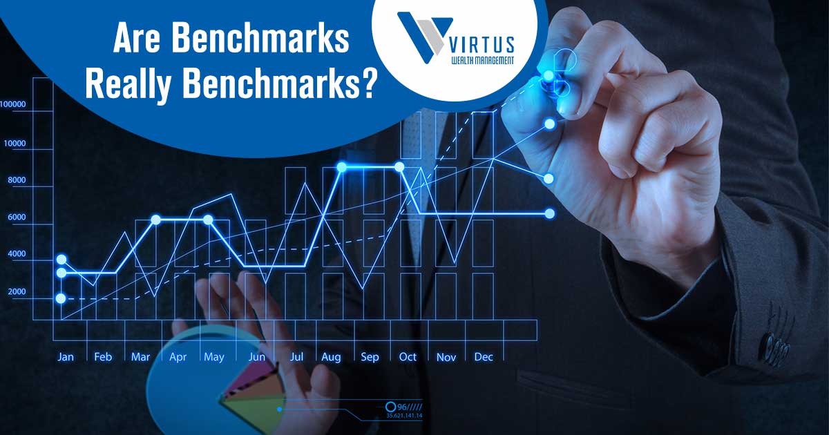 Businessman drawing financial charts on a virtual screen