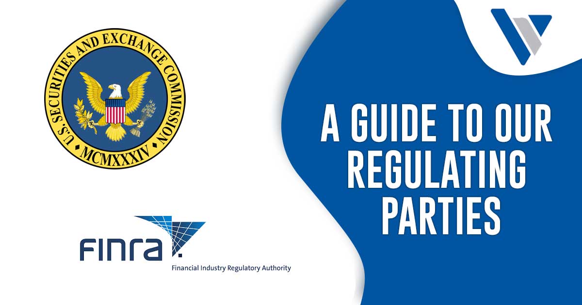 Graphic featuring SEC and FINRA logos with Virtus Wealth Management branding