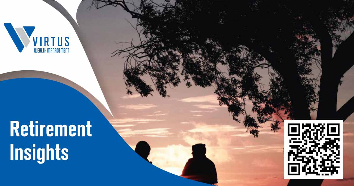 Retirement insights graphic about financial planning