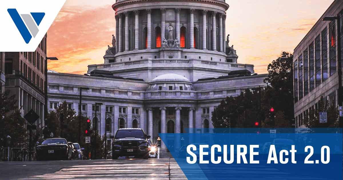 U.S. Capitol building representing SECURE Act 2.0 retirement legislation