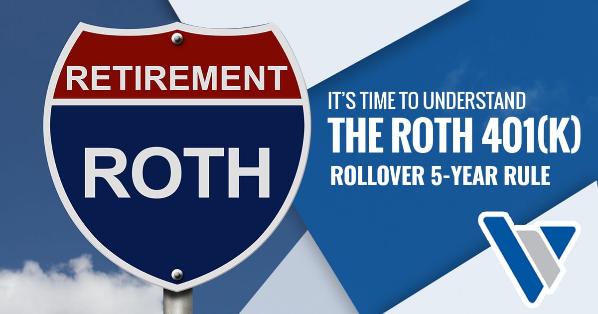 Financial graphic about Roth IRA and 401(k) rules
