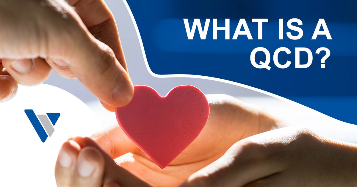 Charitable giving image illustrating a Qualified Charitable Distribution