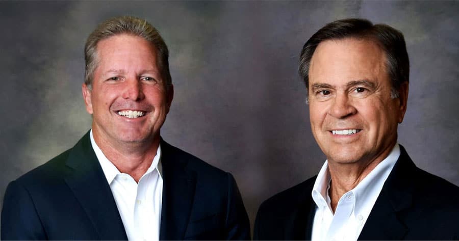 Brian Tillotson, CPWA®, Certified Private Wealth Advisor℠ and Charles Elhoff, CFP®, ChFC, CLU, Wealth Advisor, founders of Virtus Wealth Management